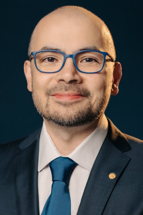 Demis Hassabis portrait
